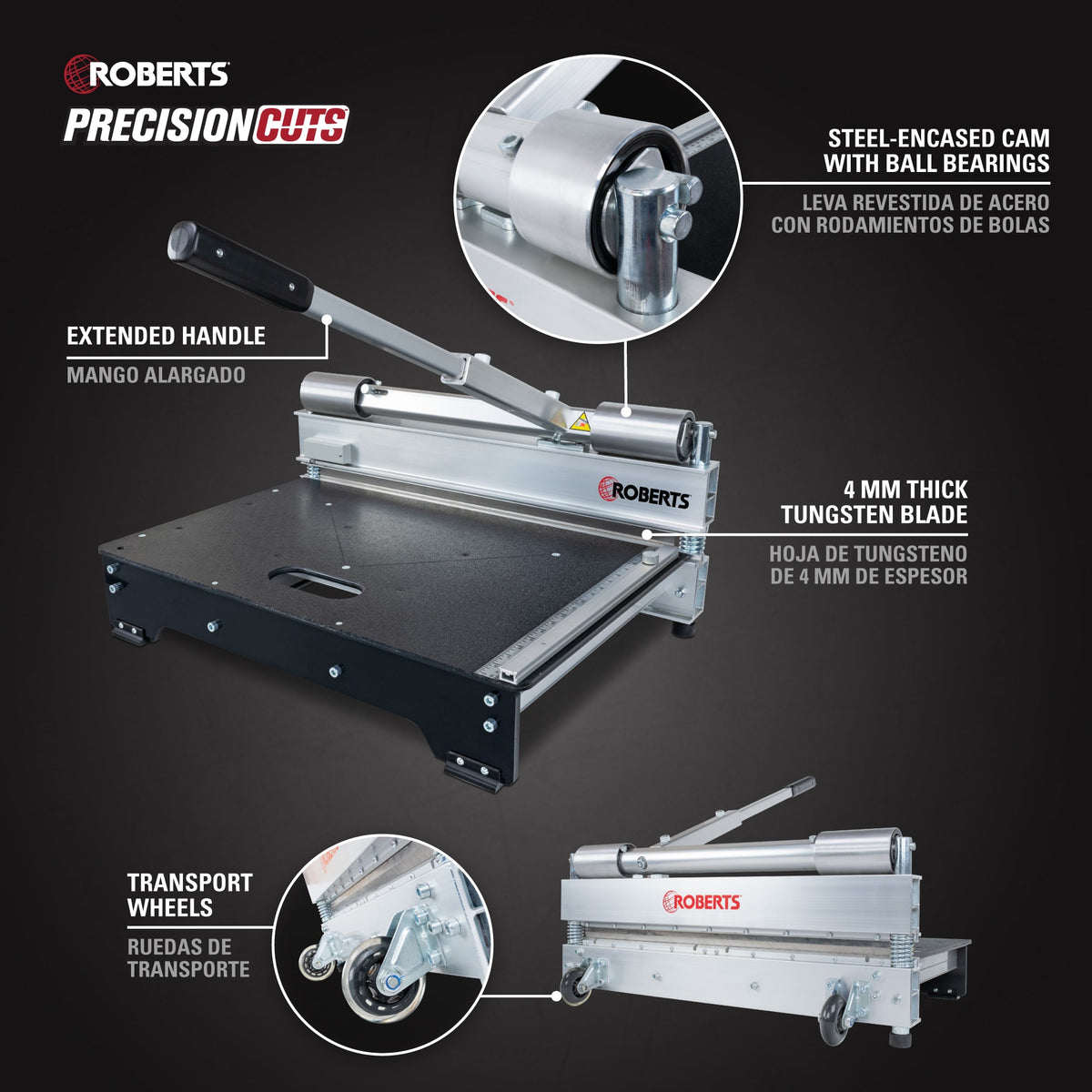 25" PrecisionCuts Pro Multi-Floor Cutter - 2