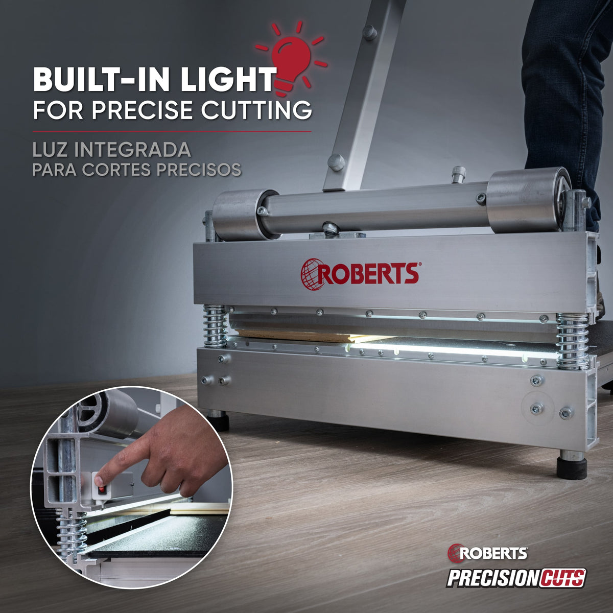 18" PrecisionCuts Pro Multi-Floor Cutter - 6