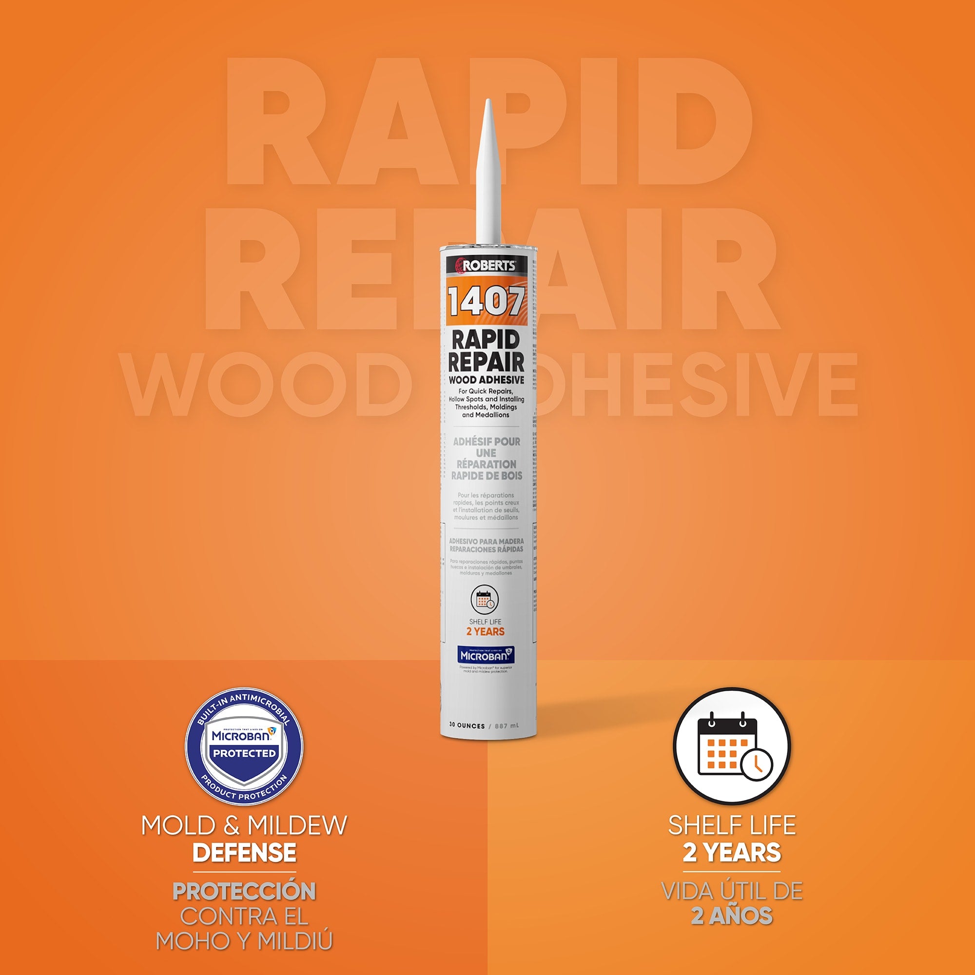 Rapid Repair Wood Adhesive - 30 Oz. (887 mL) - 2