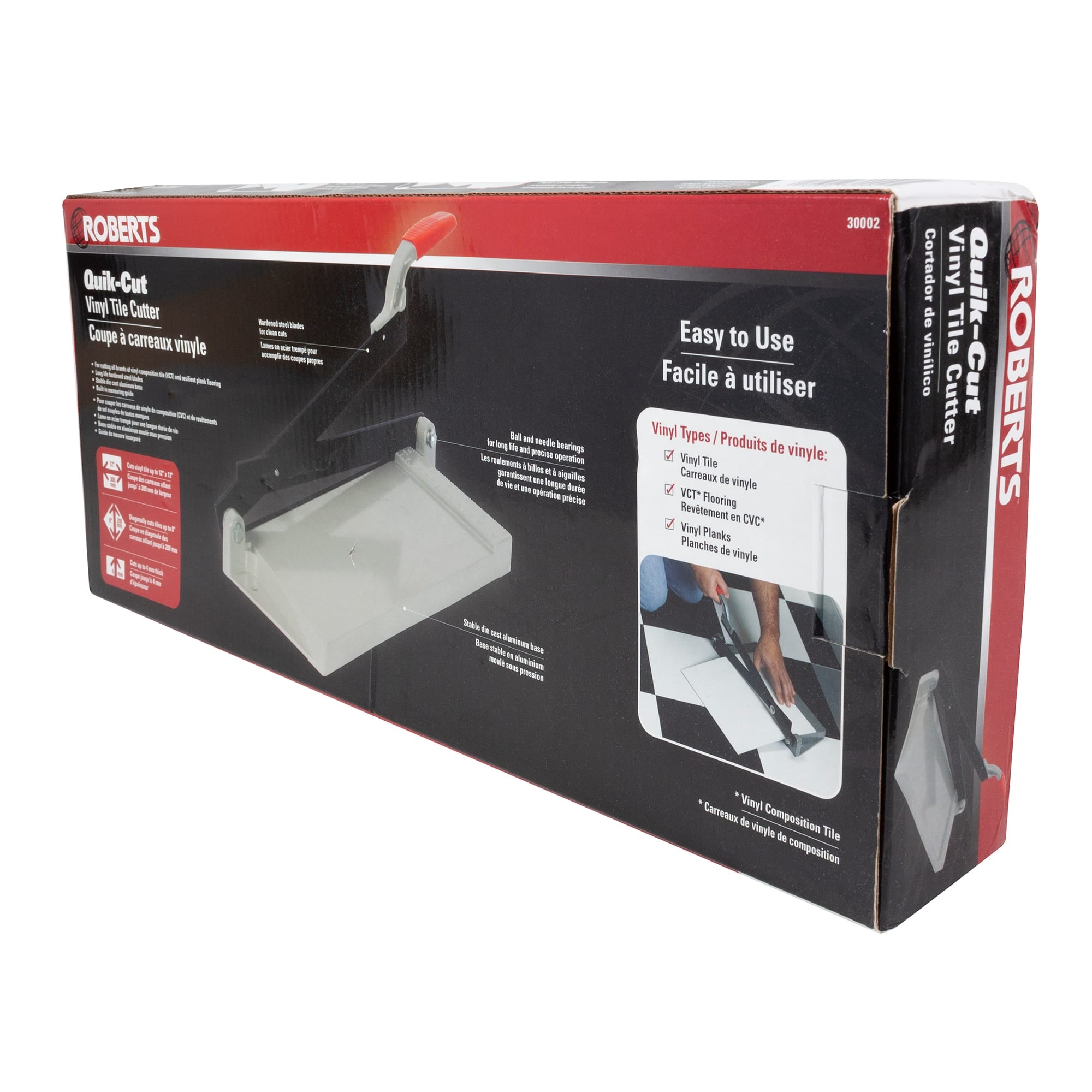 12" Quik-Cut Vinyl Tile VCT Cutter - 7