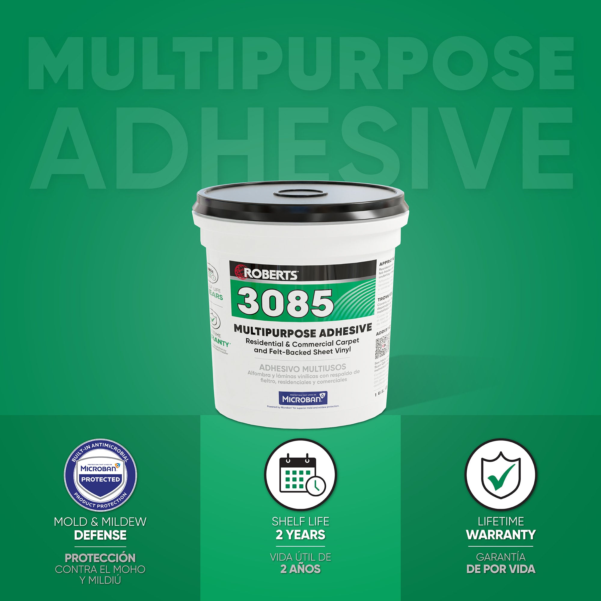 3085 Multipurpose Adhesive - 1 Gal. (3.78 L) - 2