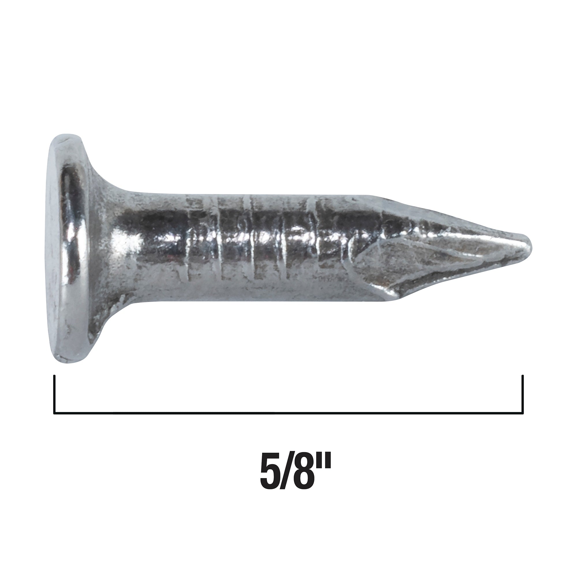 #10 x 5/8" Steel Concrete Nails (1 lb. pack) - 5
