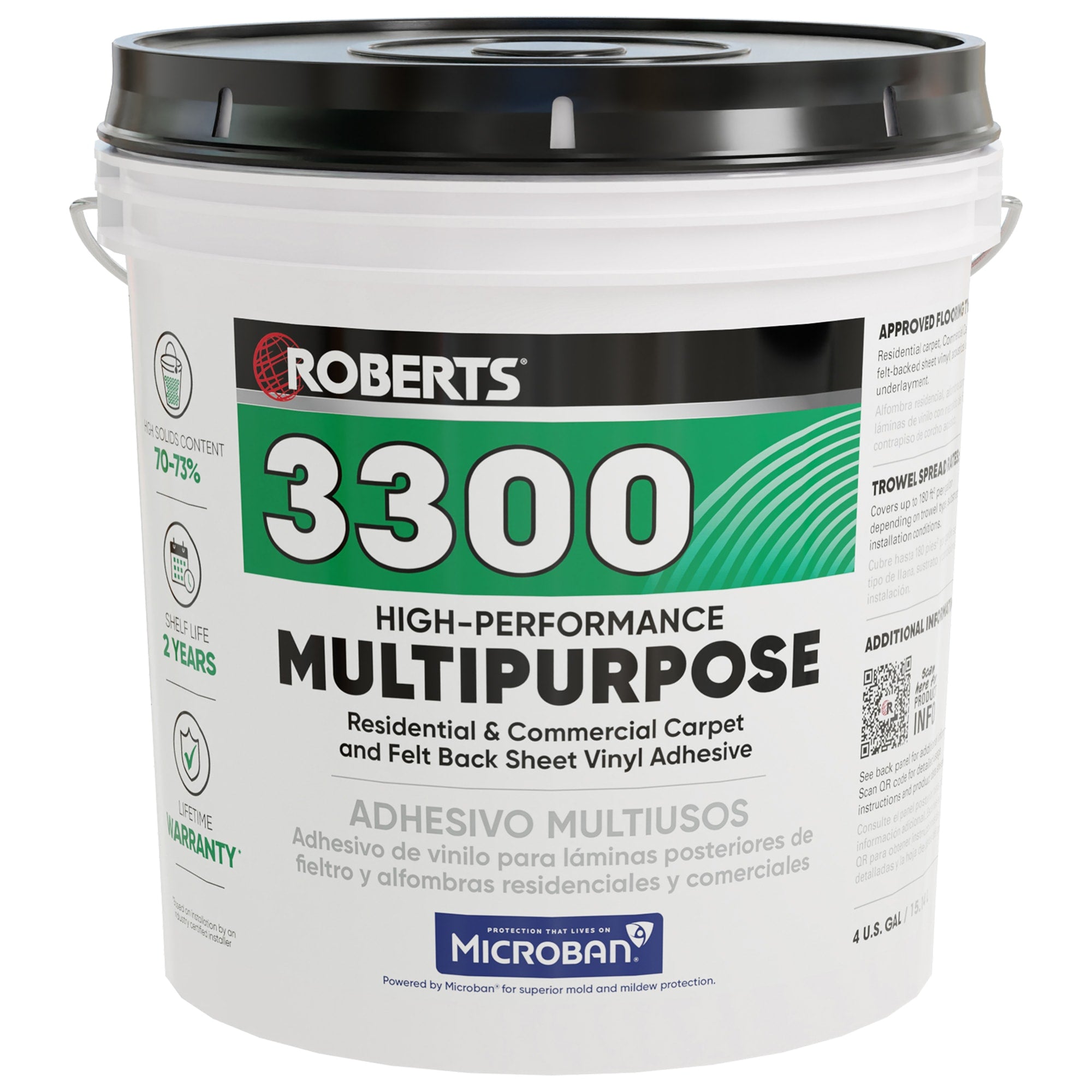 High Performance Multipurpose Adhesive - 4 Gal. (15.14 L) - 1