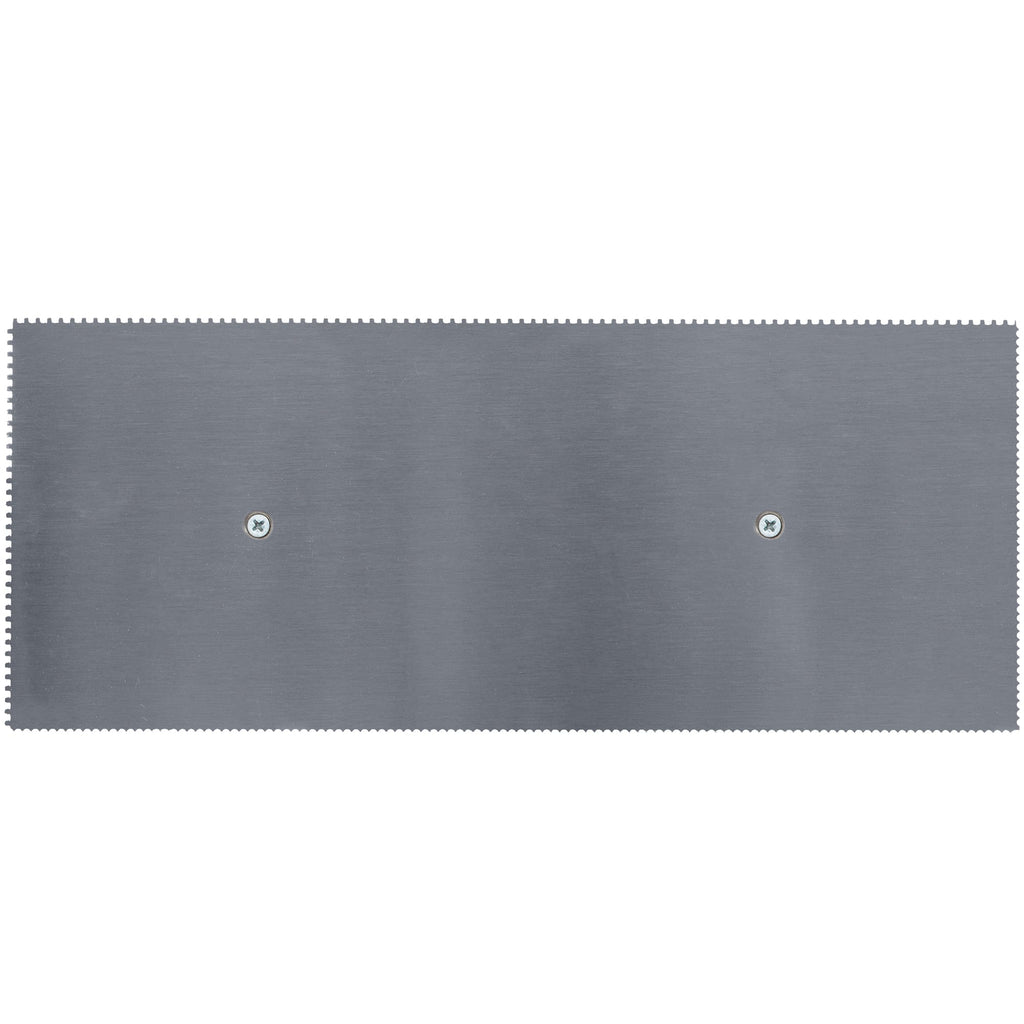 1/16" Sq & 1/16" x 1/32" x 1/32" U Dual-Notch Trowel w/ Comfort Grip - 7