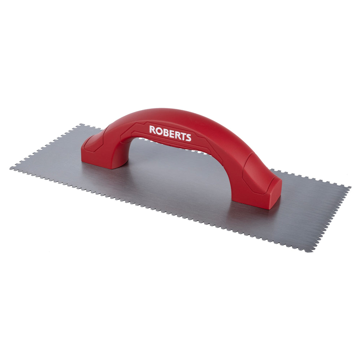 1/4" Flat V & 1/8" U Dual-Notch Trowel w/ Comfort Grip - 1