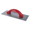 1/4" Flat V & 1/8" U Dual-Notch Trowel w/ Comfort Grip - 1