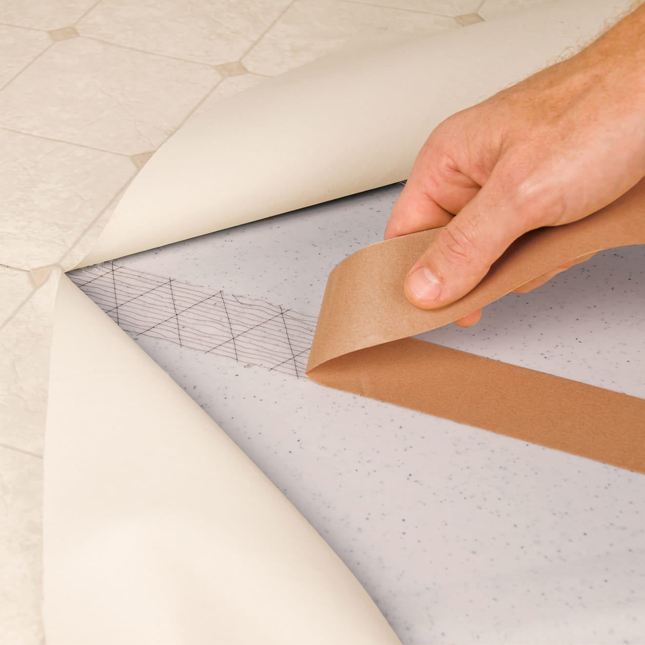 Max Grip 1-7/8" x 50 ft. Vinyl Installation Tape Roll - 2