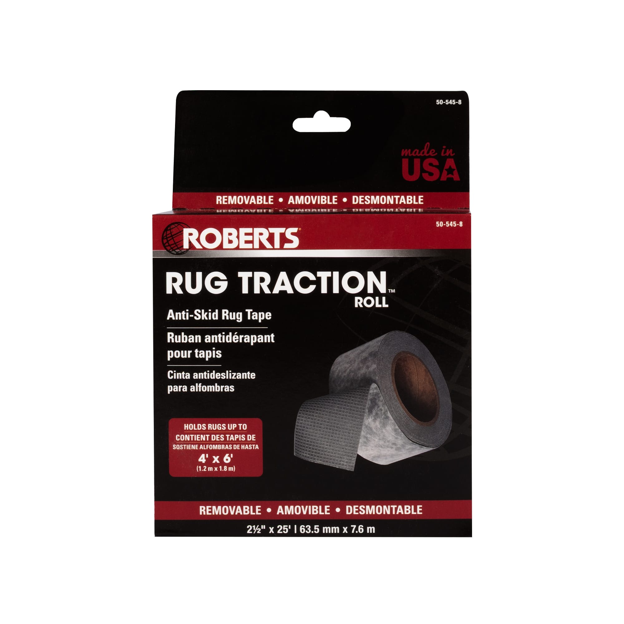 Rug Traction Anti-Slip Rubber Tape - 5