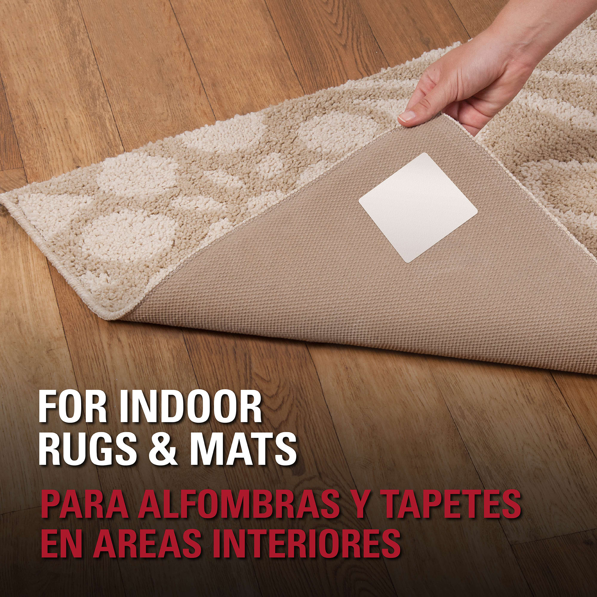 Stay N' Place 4" x 4" Rug Tabs (4 pack) - 3