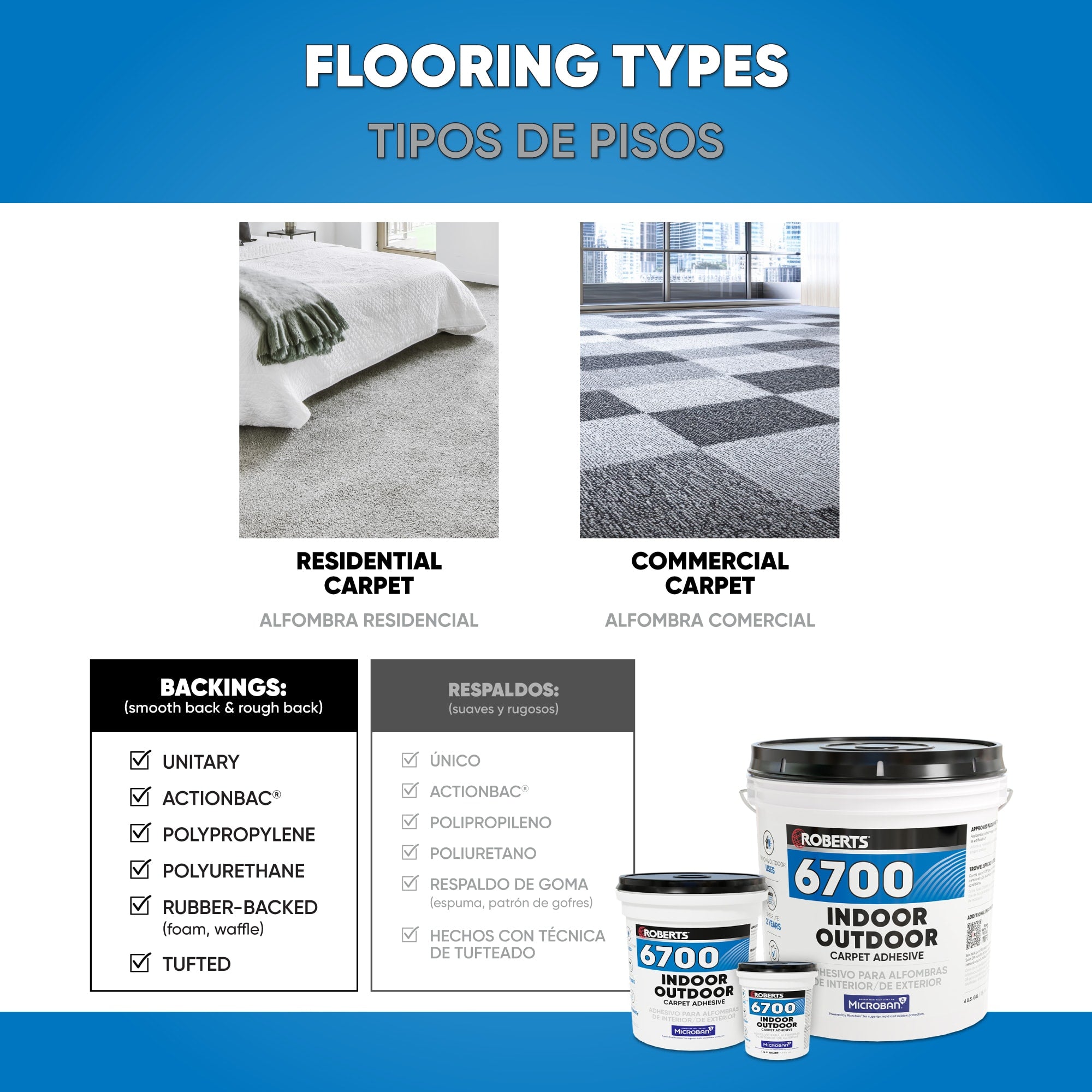 Indoor/Outdoor Carpet Adhesive - 4 Gal. (15.14 L) - 3