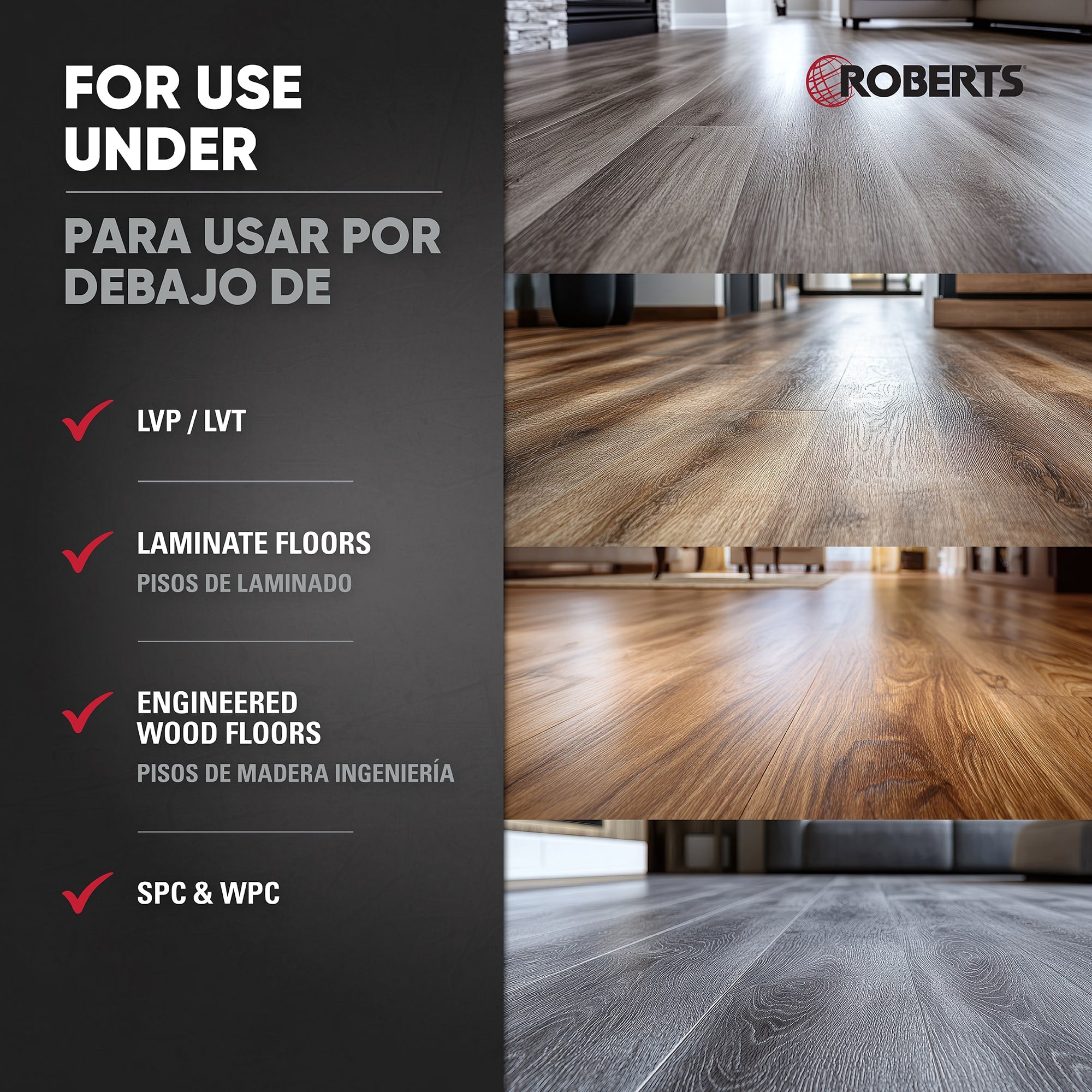 AcoustiShield Premium Underlayment for Luxury Vinyl Plank - 100 sf - 3