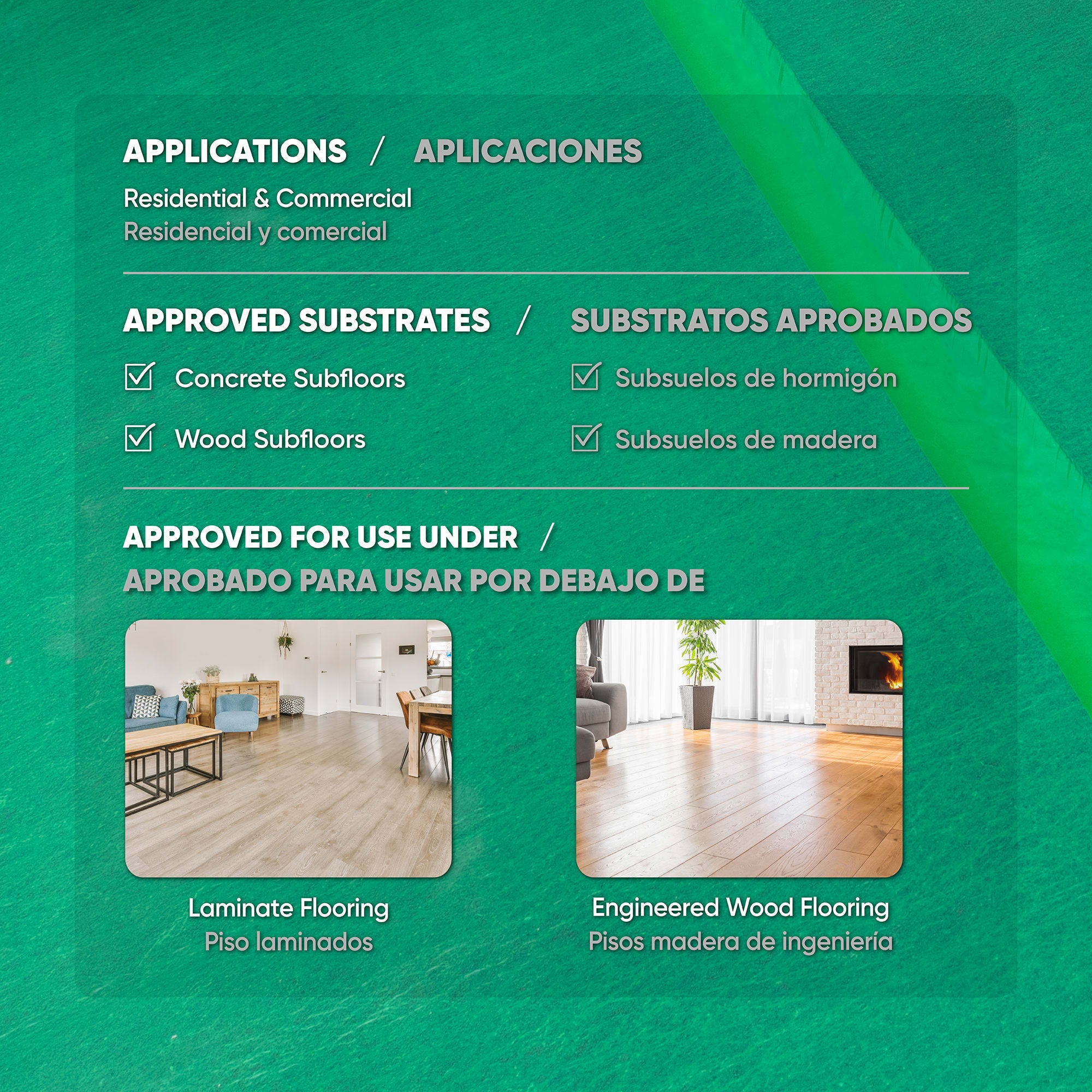Super Felt Insulating Underlayment Roll - 3 mm - 100 sq. ft. - 8