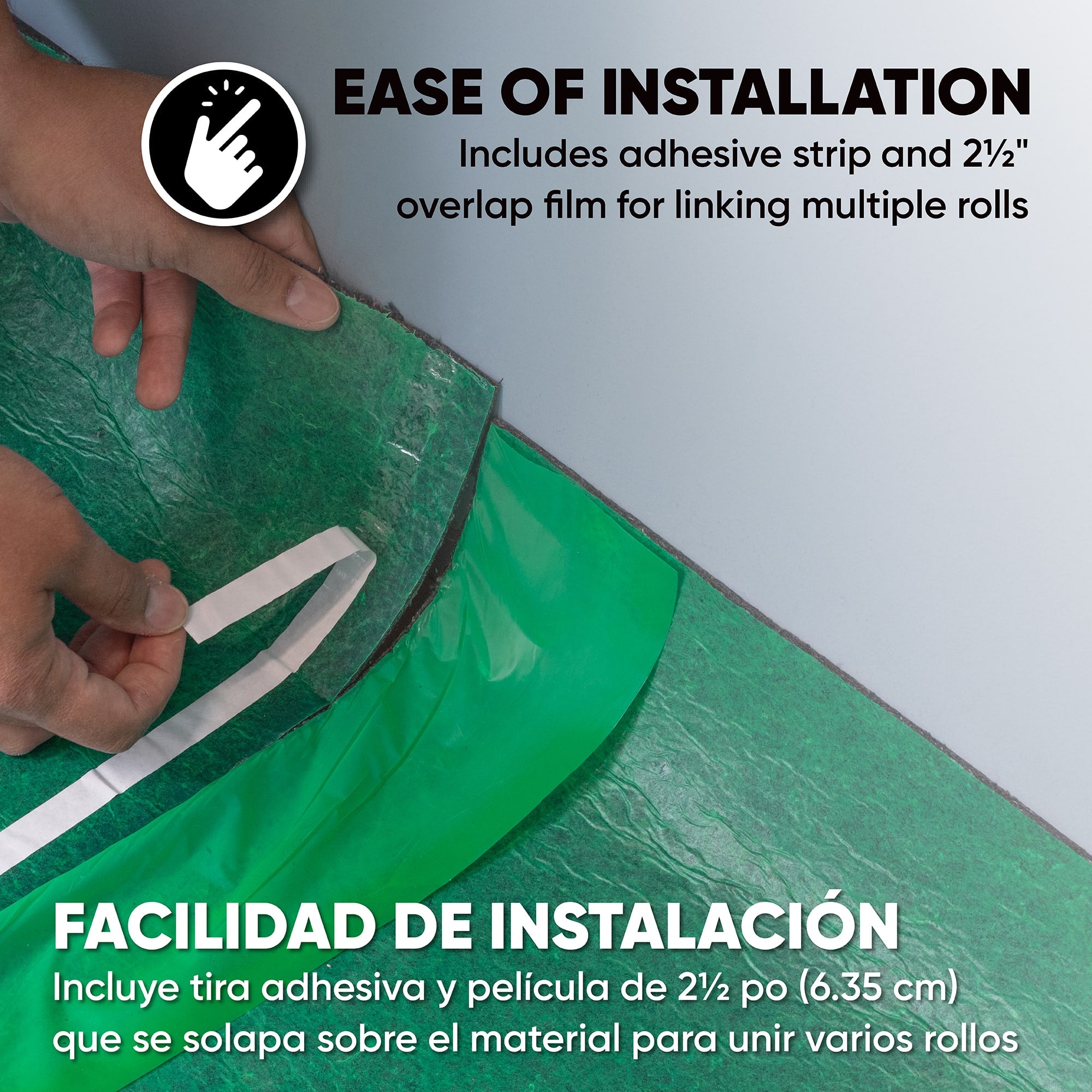 Super Felt Insulating Underlayment Roll - 3 mm - 360 sq. ft. - 3