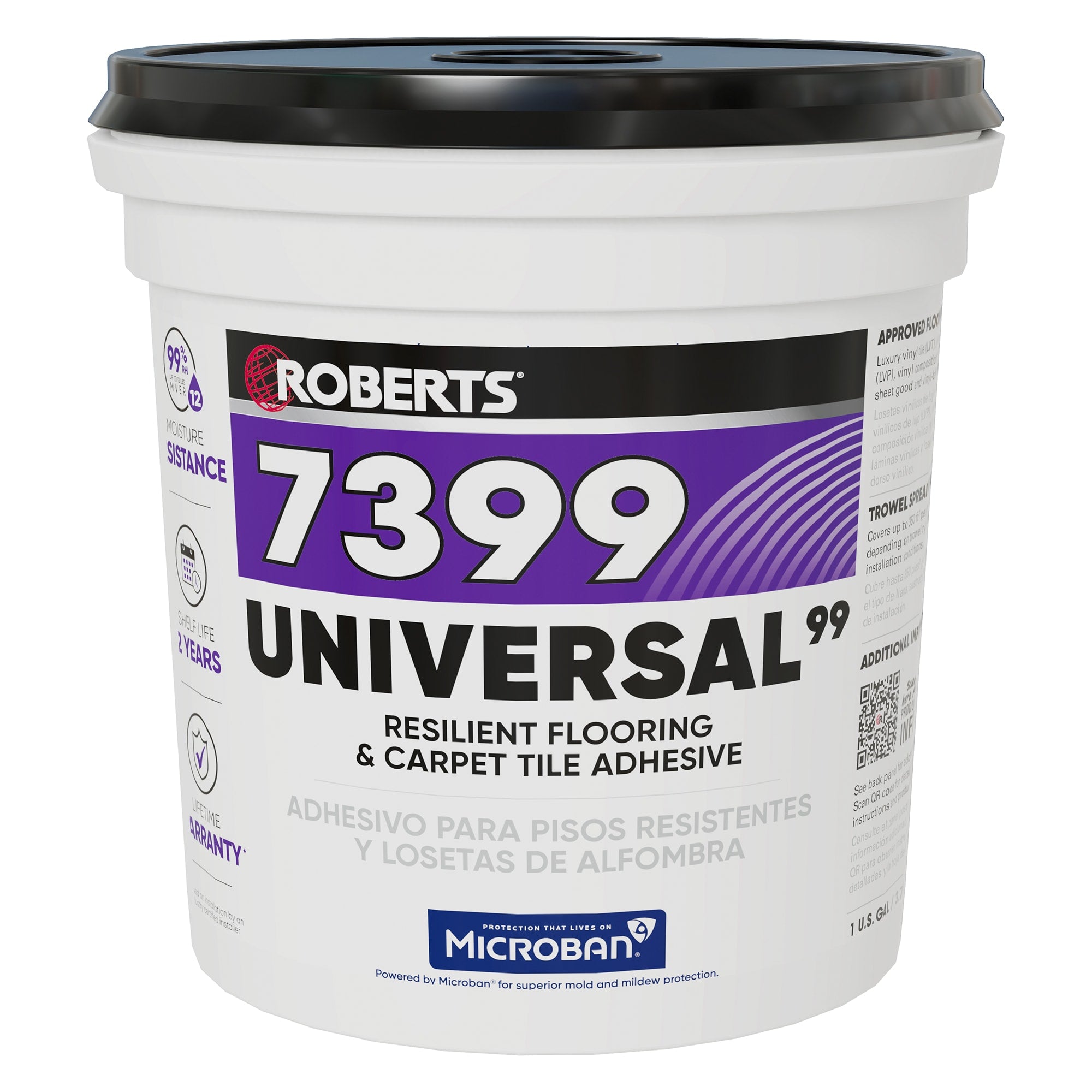 UNIVERSAL99 Resilient Flooring & Carpet Adhesive-1 Gal. (3.78 L) - 1