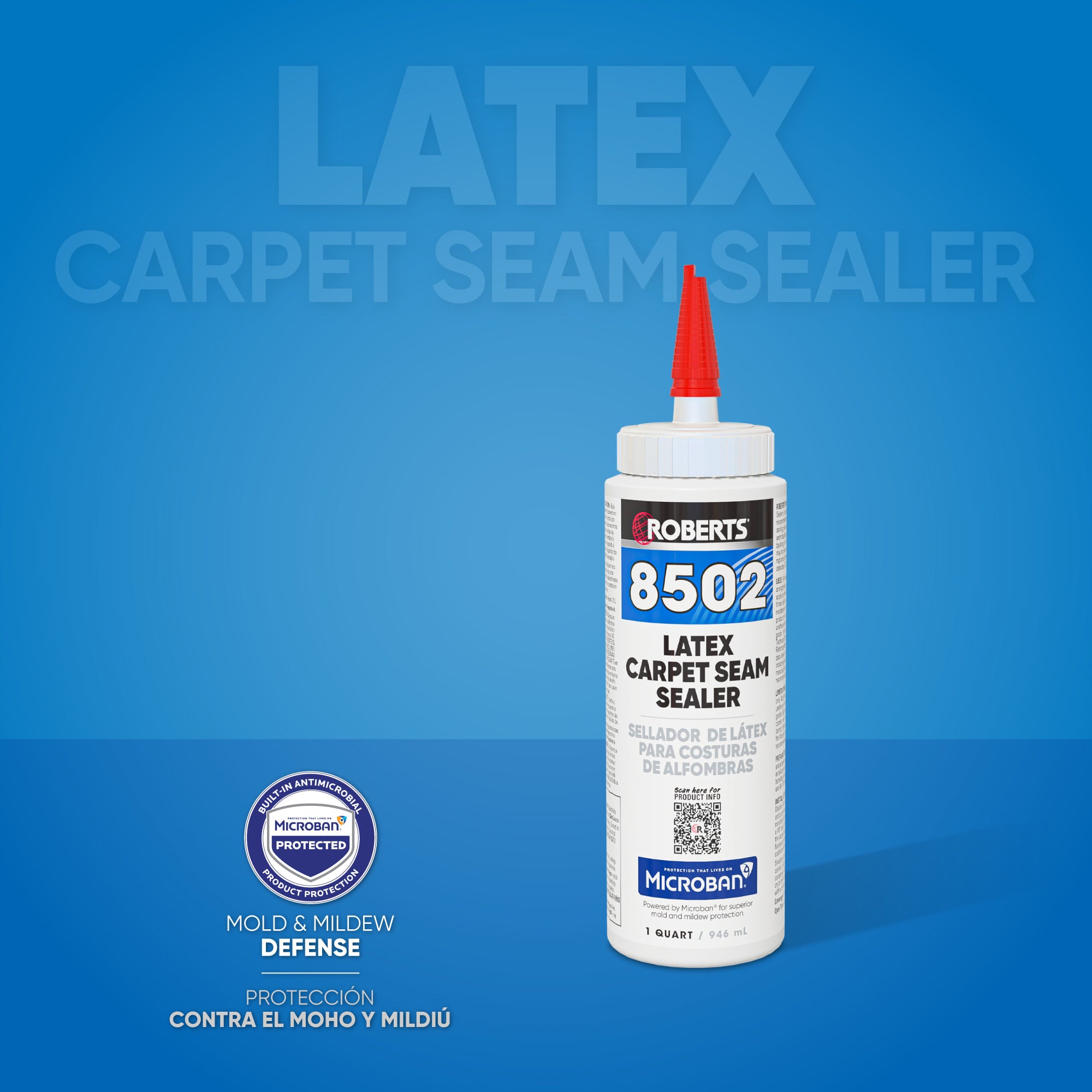 Latex Carpet Seam Sealer - 1 Qt. (846 mL) - 2