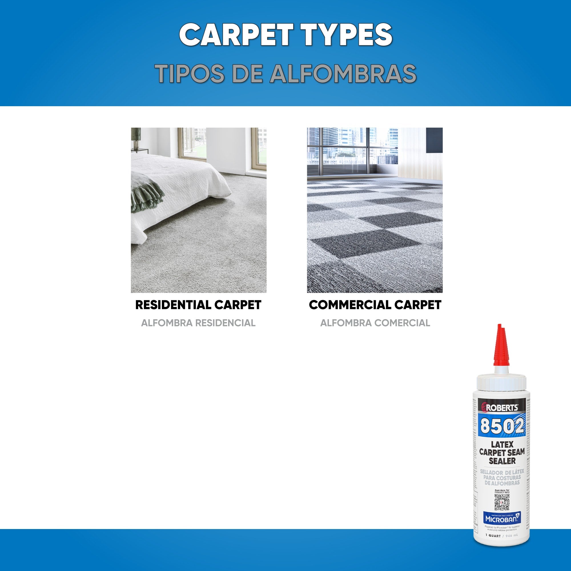 Latex Carpet Seam Sealer - 1 Qt. (846 mL) - 3