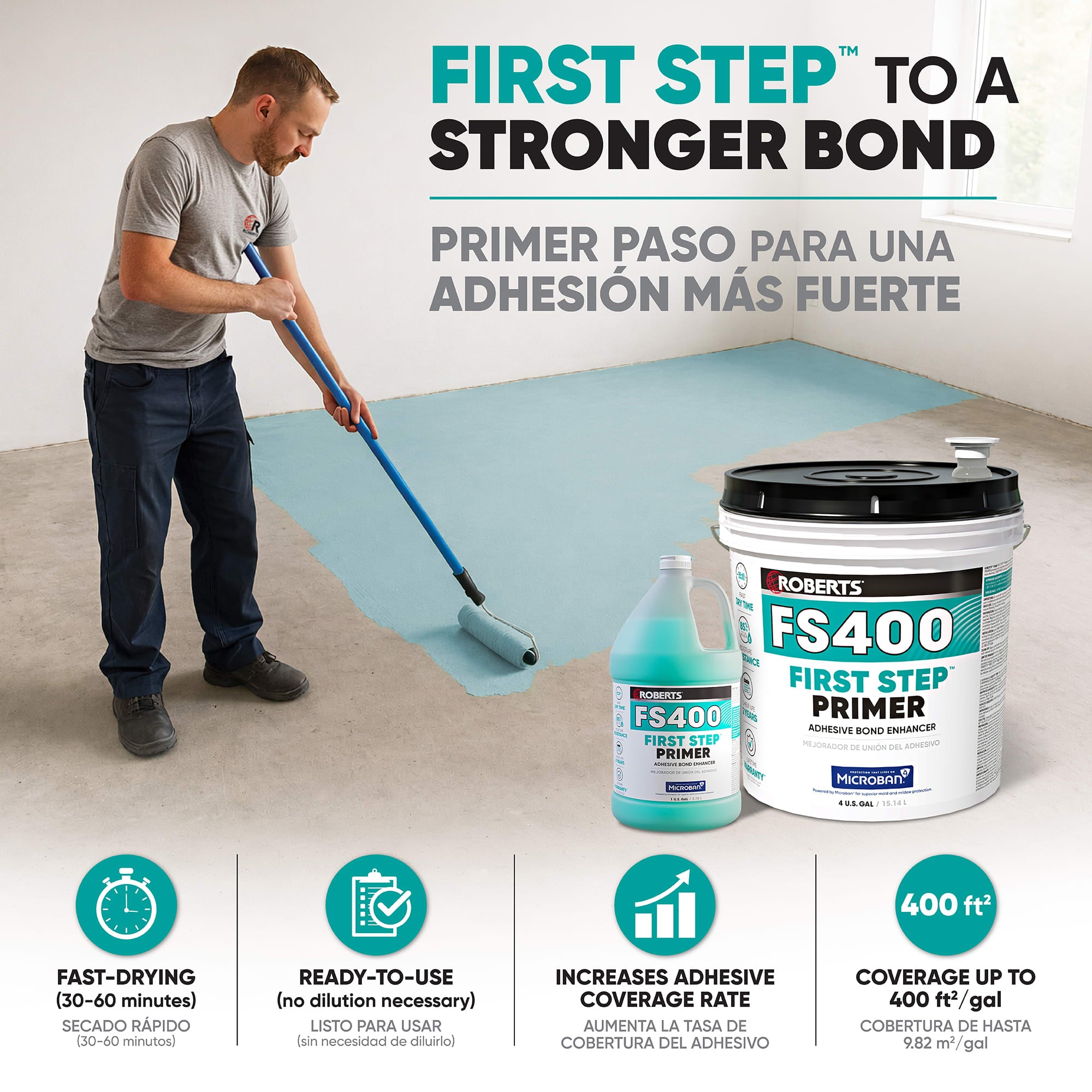 FS400 First Step Primer - 4 Gal. / 15.14 L Pail - 3
