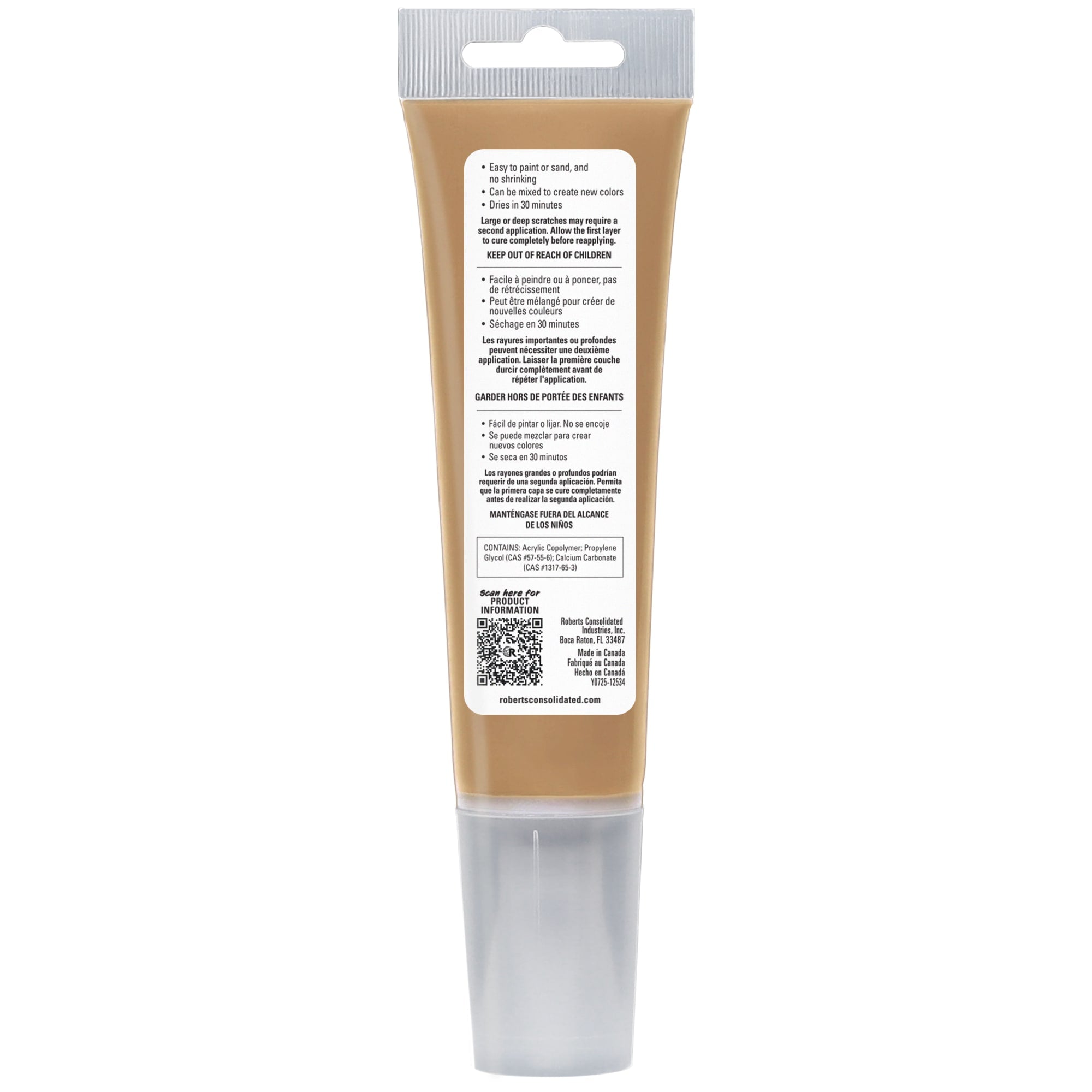 Palette Quick-Repair Putty for Wood%2C Laminate & Vinyl - Light Wood - 6