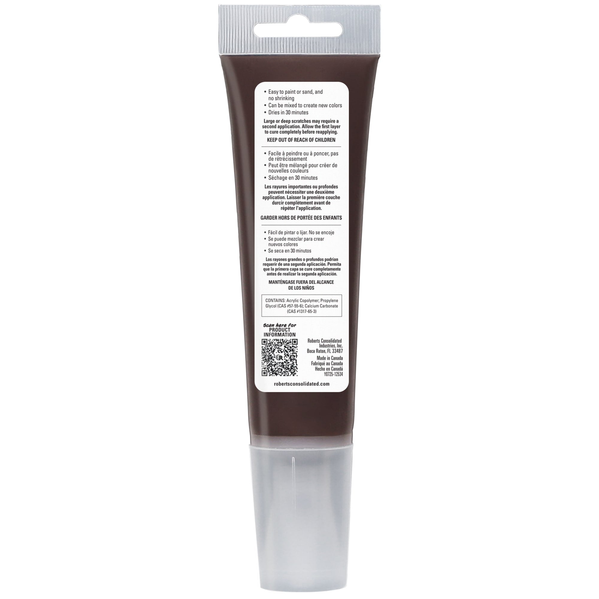 Palette Quick-Repair Putty for Wood%2C Laminate & Vinyl - Dark Brown - 6
