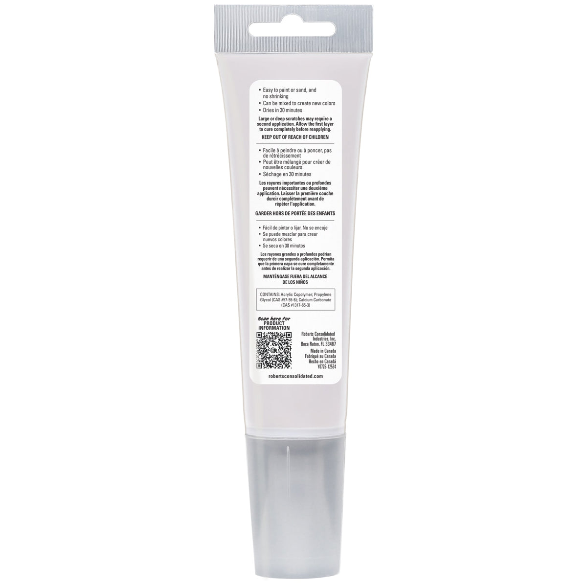 Palette Quick-Repair Putty for Wood%2C Laminate & Vinyl - White - 6