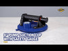 8" Pump Suction Cup with Safety Gauge, 285 lb. Lifting Capacity