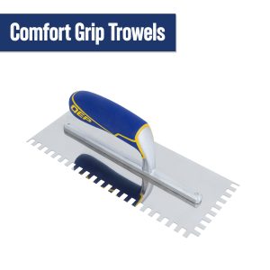Comfort Grip Stainless Steel Trowels