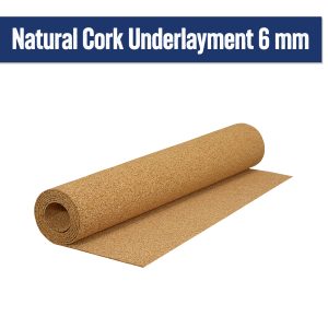Natural Cork Underlayment 6 mm Roll