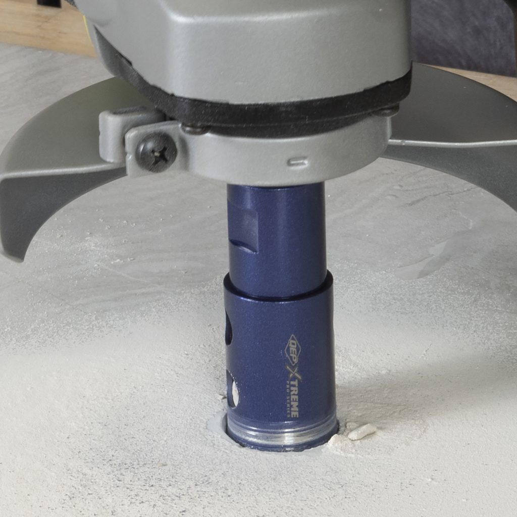 Xtreme Diamond Hole Saws for Angle Grinders QEP