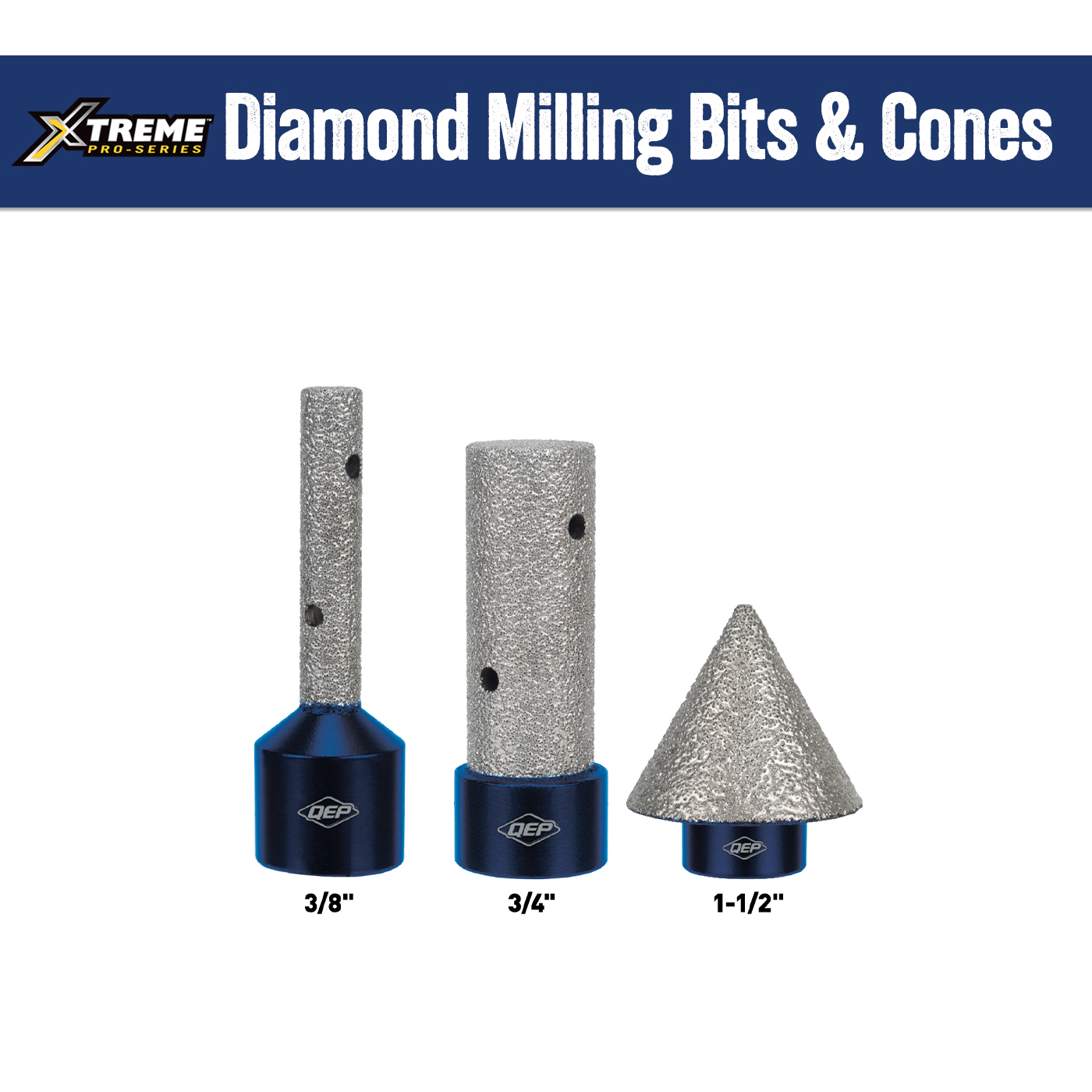 Xtreme Diamond Milling Bits and Cone