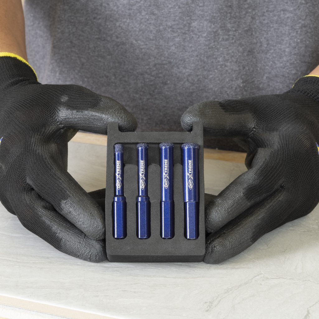 wax/DRY Xtreme Diamond Hole Saw Kit QEP