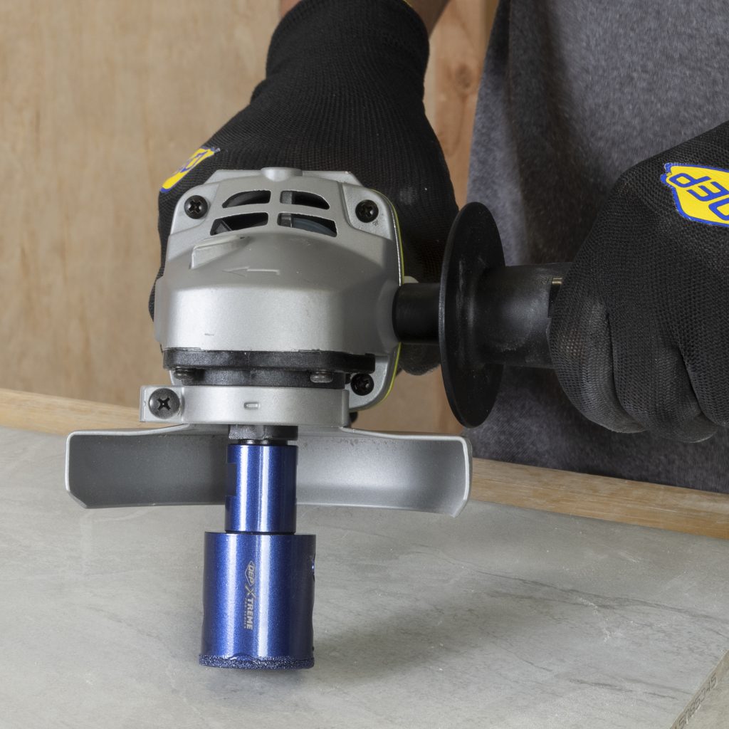 Xtreme Diamond Hole Saws for Angle Grinders QEP