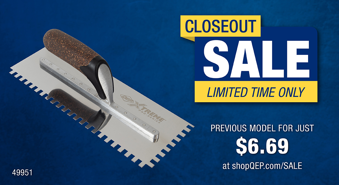 SALE - Previous Model 49951 - Just $6.69 at shopQEP.com