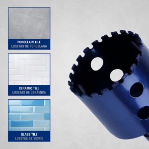 Xtreme Diamond Hole Saws for Angle Grinders