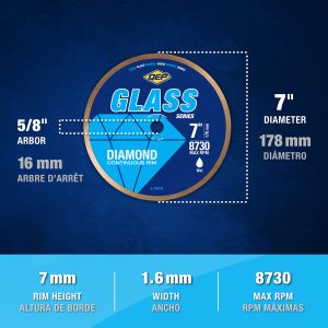 Glass Series Diamond Blades