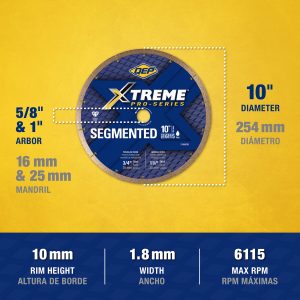 Xtreme™ Pro Series Segmented Blades