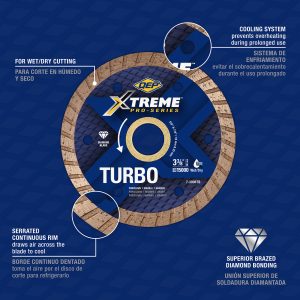 Xtreme™ Pro Series Turbo Diamond Blade