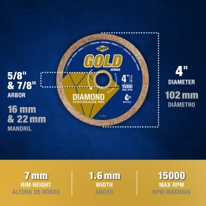 Gold Series Diamond Blades