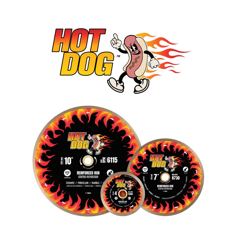 Hot Dog Diamond Blades