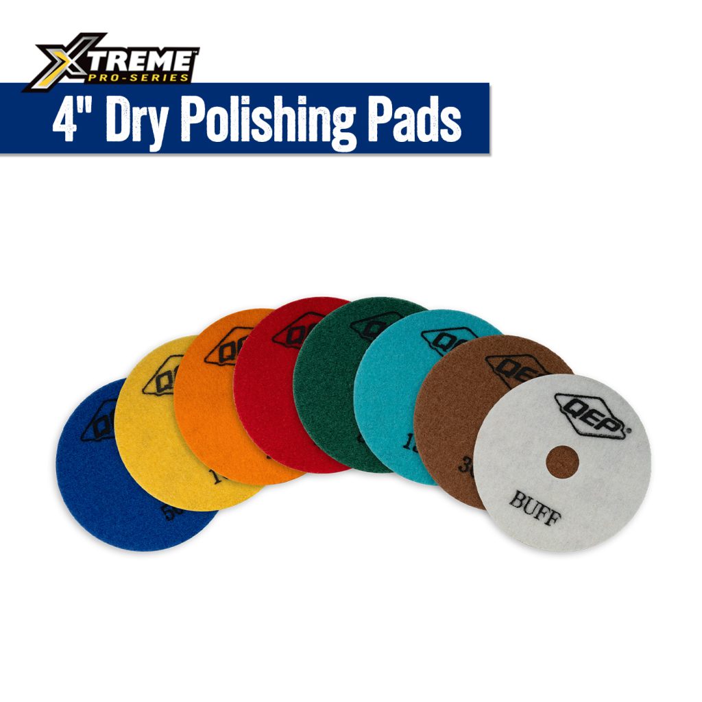 4" Dry Polishing Pads