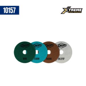 4" Dry Polishing Pad Set